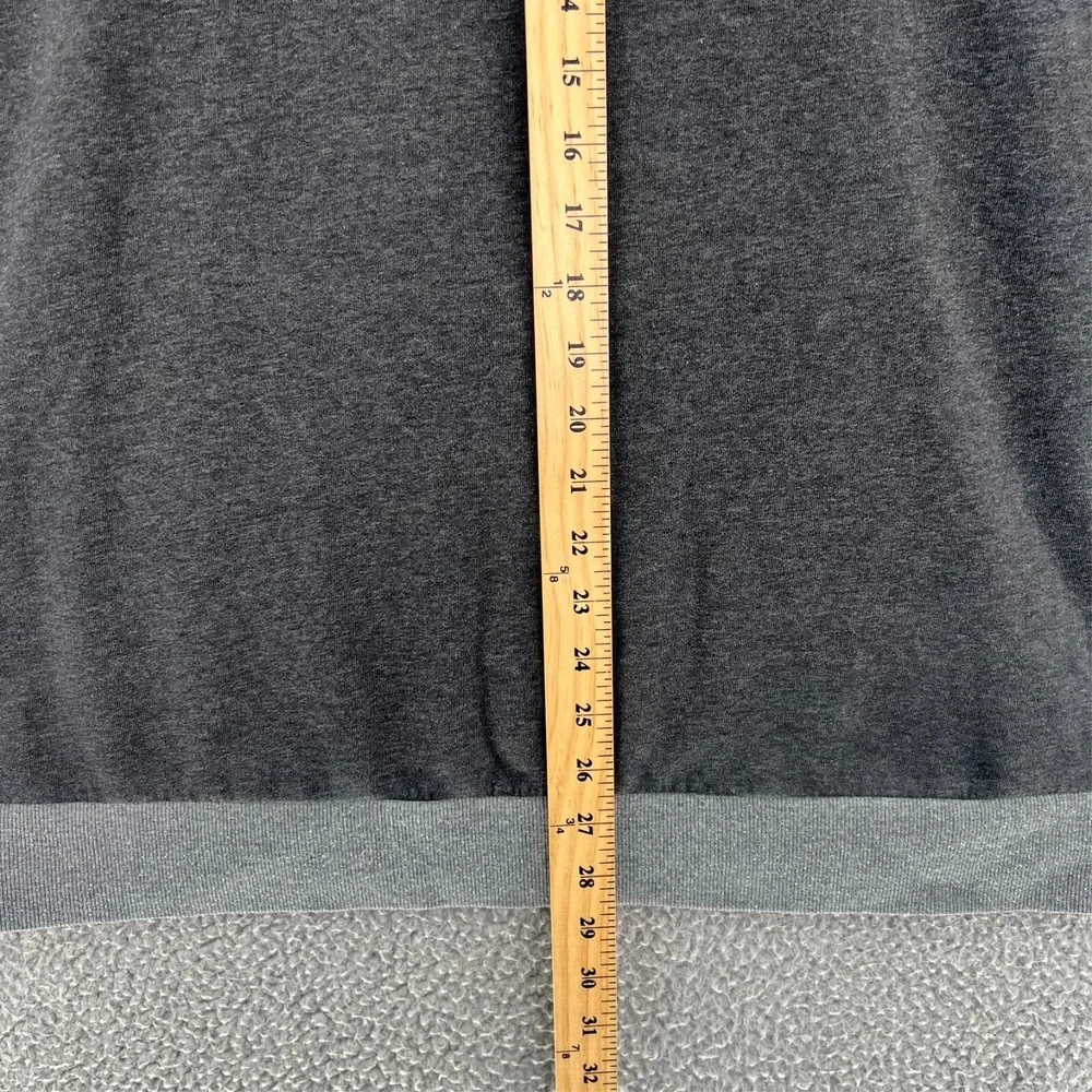 THE NORTH FACE Sweatshirt‎ Flashdry Mens XL Oversized Gray Long Sleeve Pocket